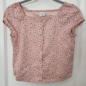 Abercrombie Kids 15/16 Floral Cap Sleeve Top